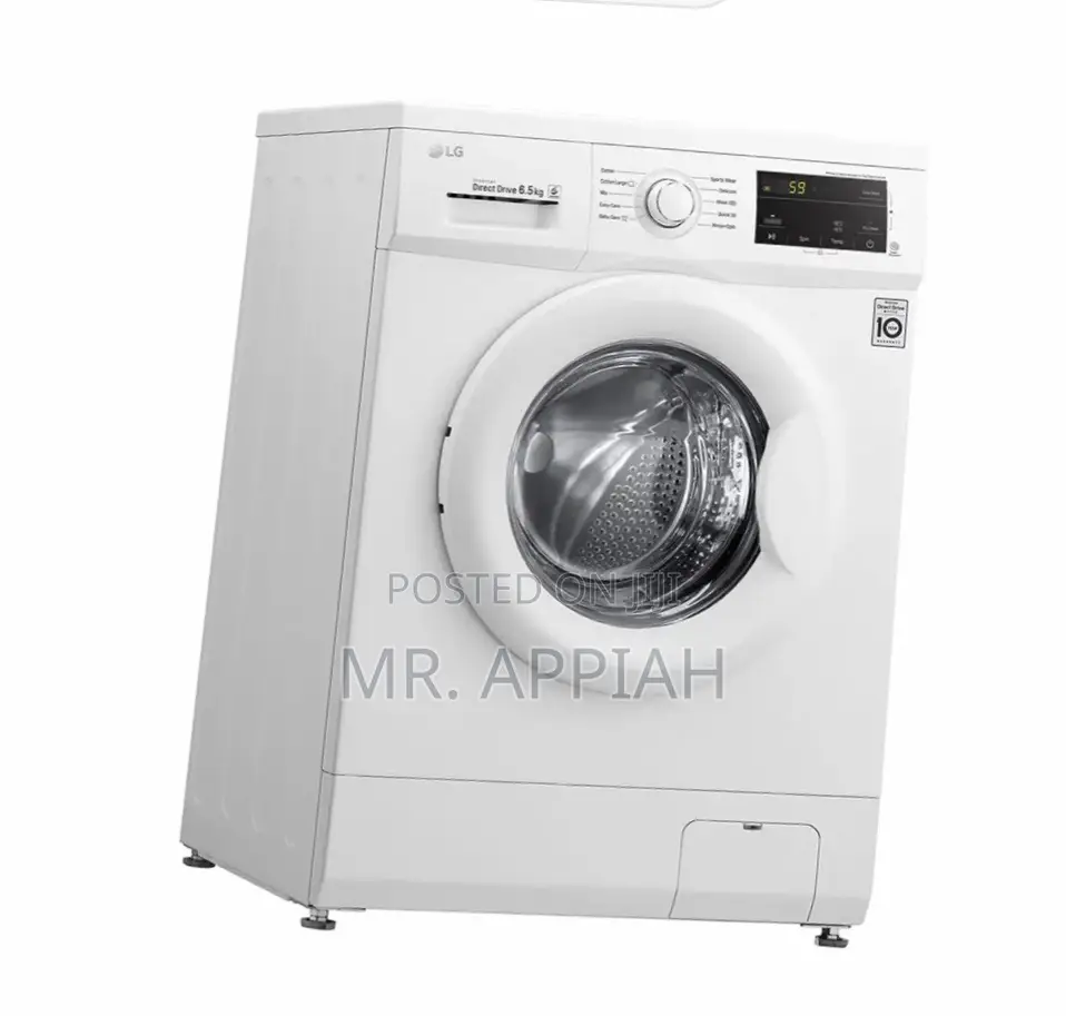 Sleek Designed LG FH2J3WDNP06.5kg Frontload Washing Machine