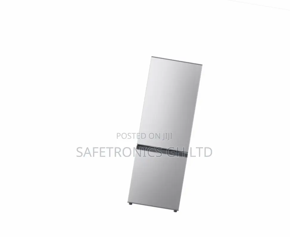 Bottom Mounted Doubledoor Gray TCL F163BF Fridge 