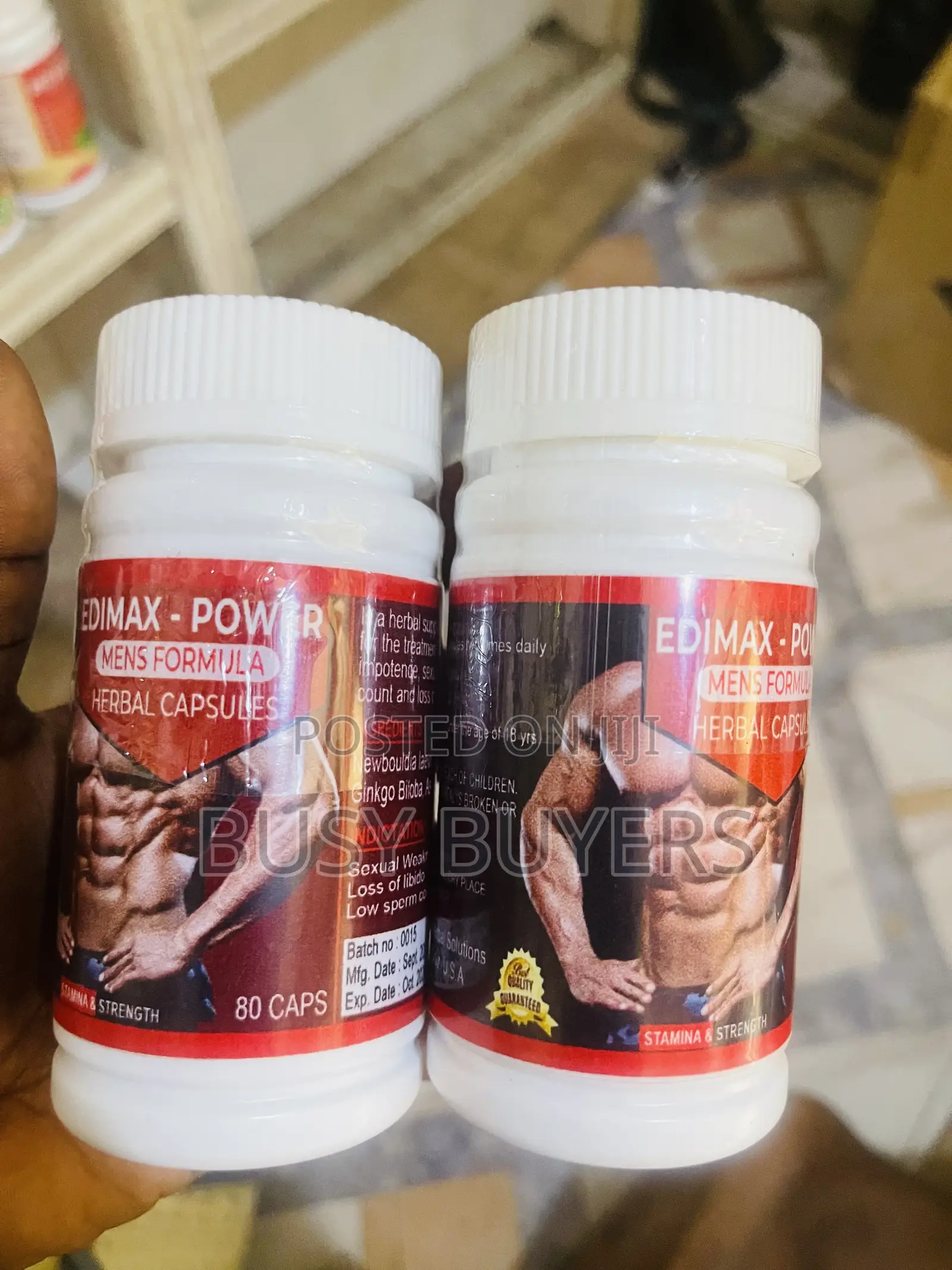 Edmax Power Herbal Supplement