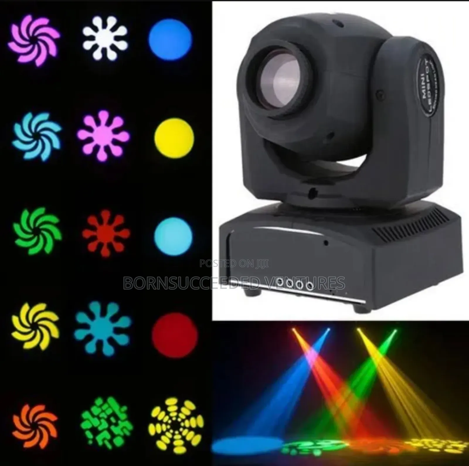 Mini Head Moving Head Stage Light 30w