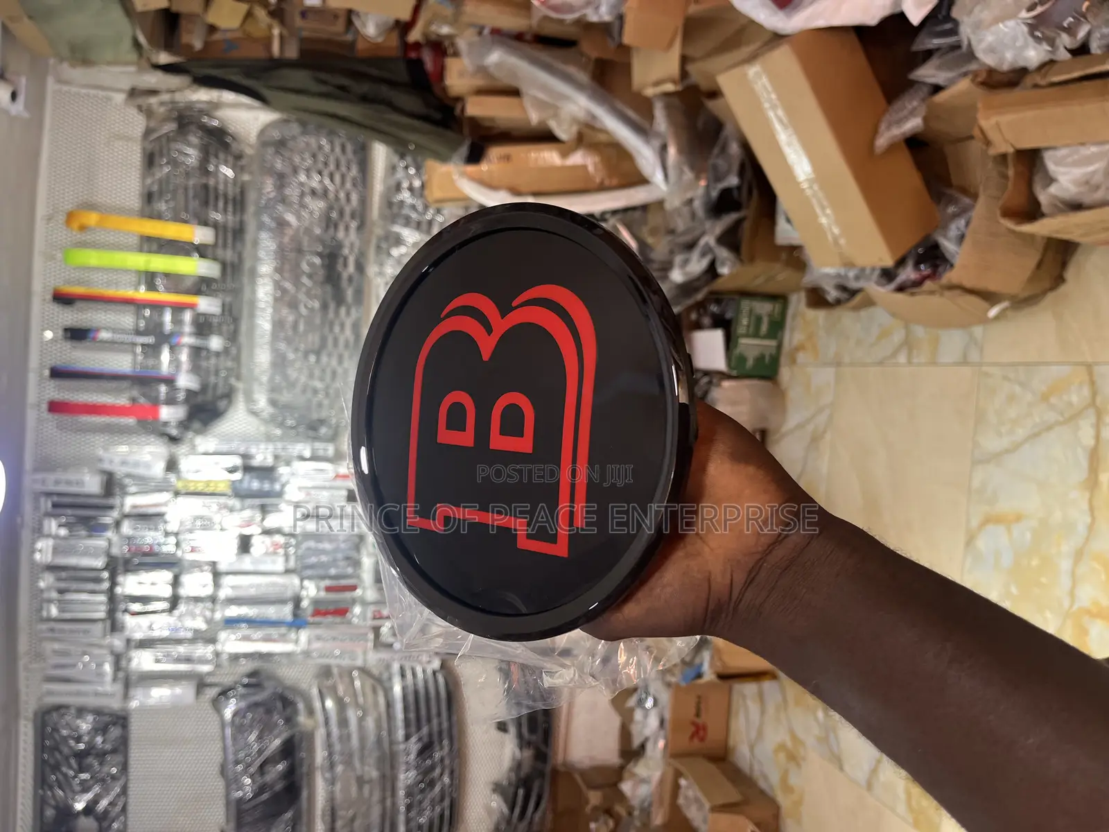 Mercedes G Wagon Brabus Front Crown or Emblem Glass
