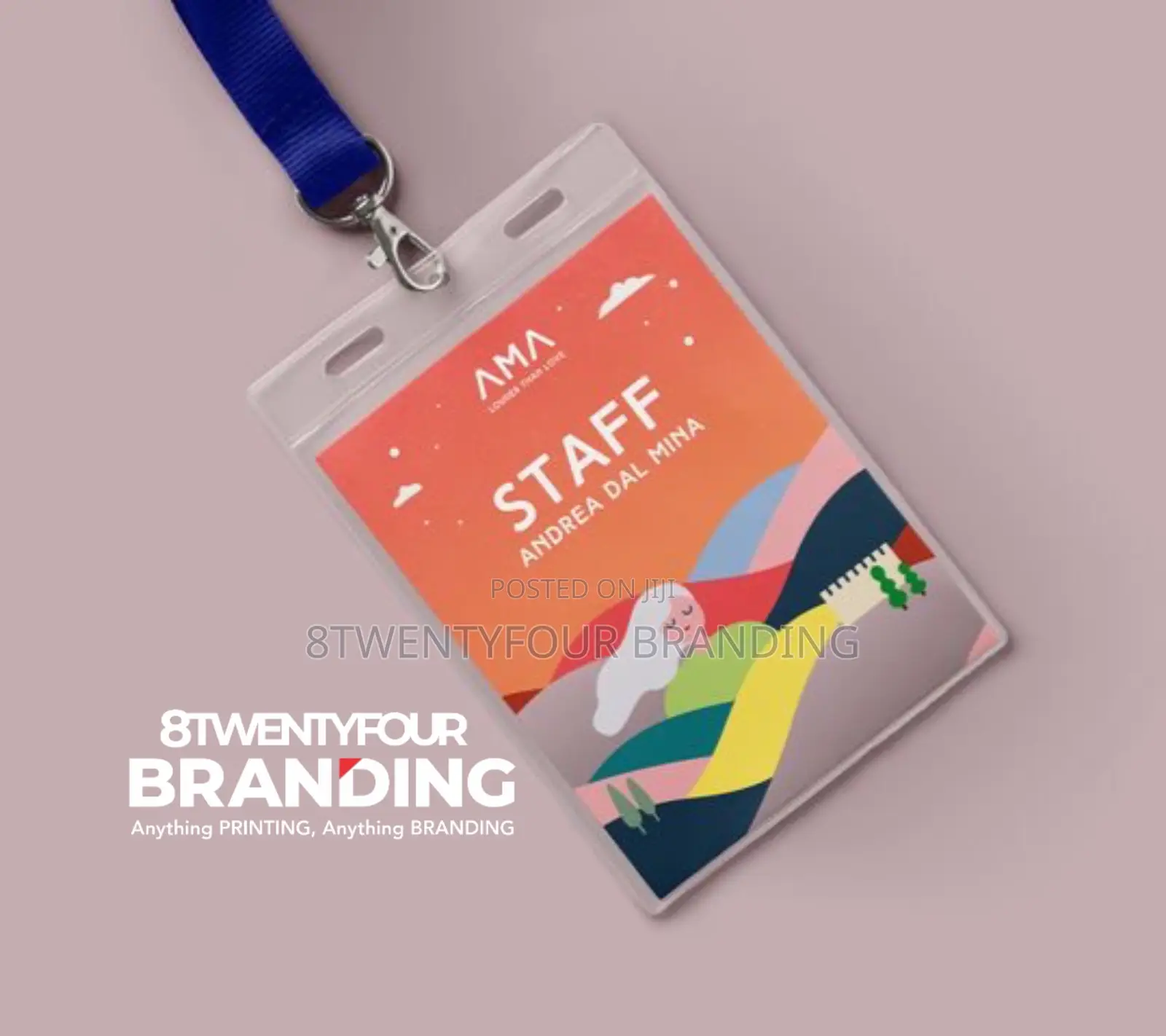 Conference Tags A6 Size (Minimum Order 100pcs)