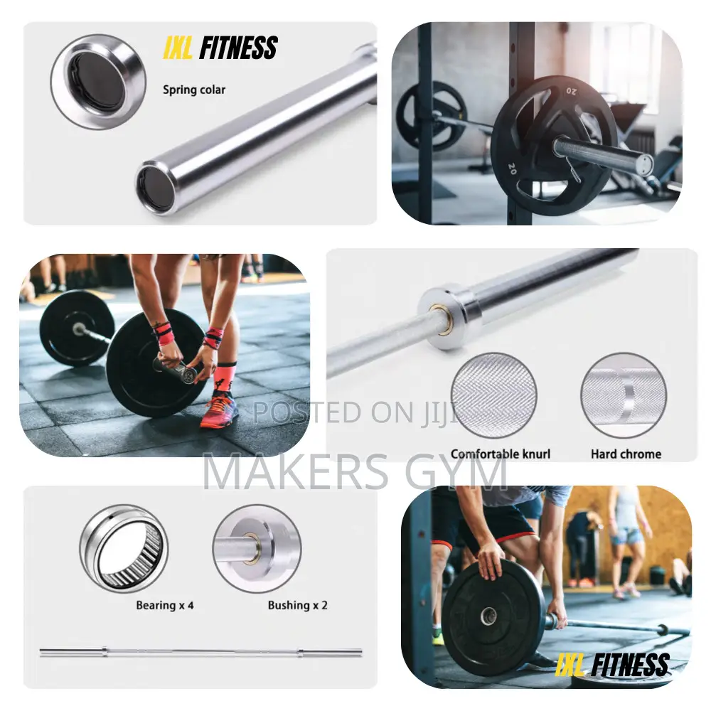Olympic Barbell 7ft 6ft 5ft
