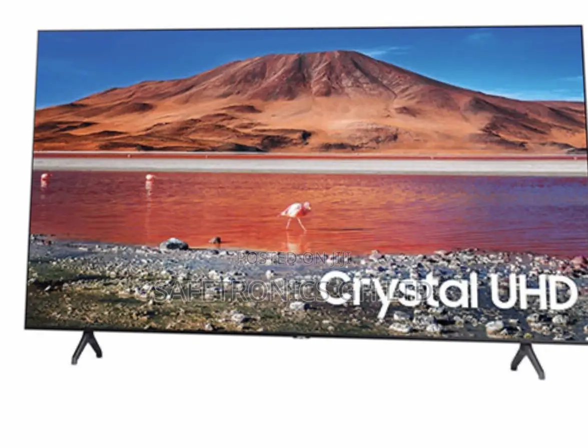 Cu71 55 Inch Smart Led Crystal (Black)Samsung Tv