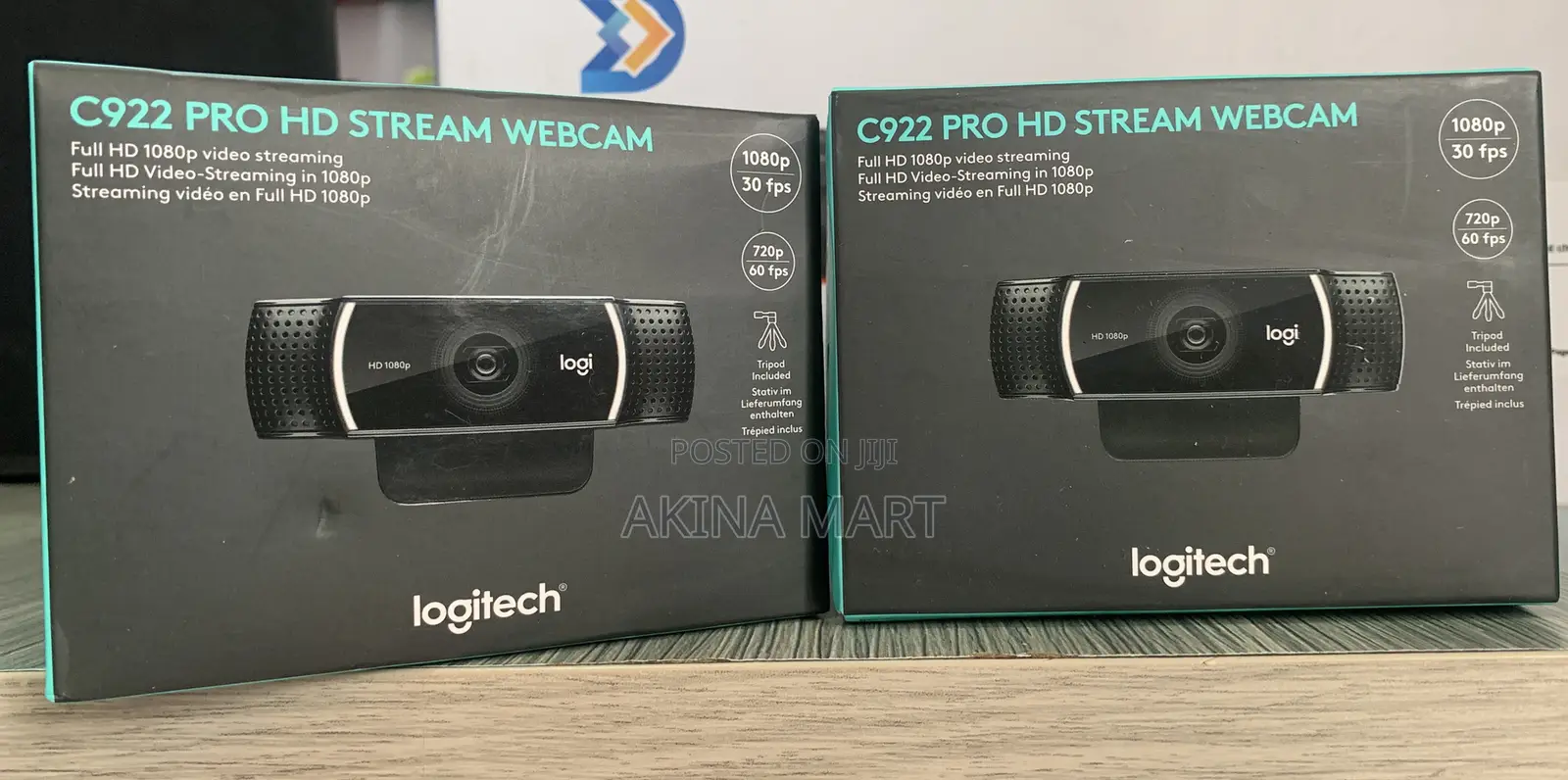 Logitech C922 Pro HD Stream Webcam