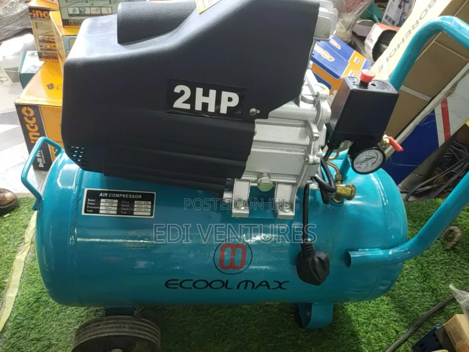 Ecoolmax 50 Litres Air Compressor