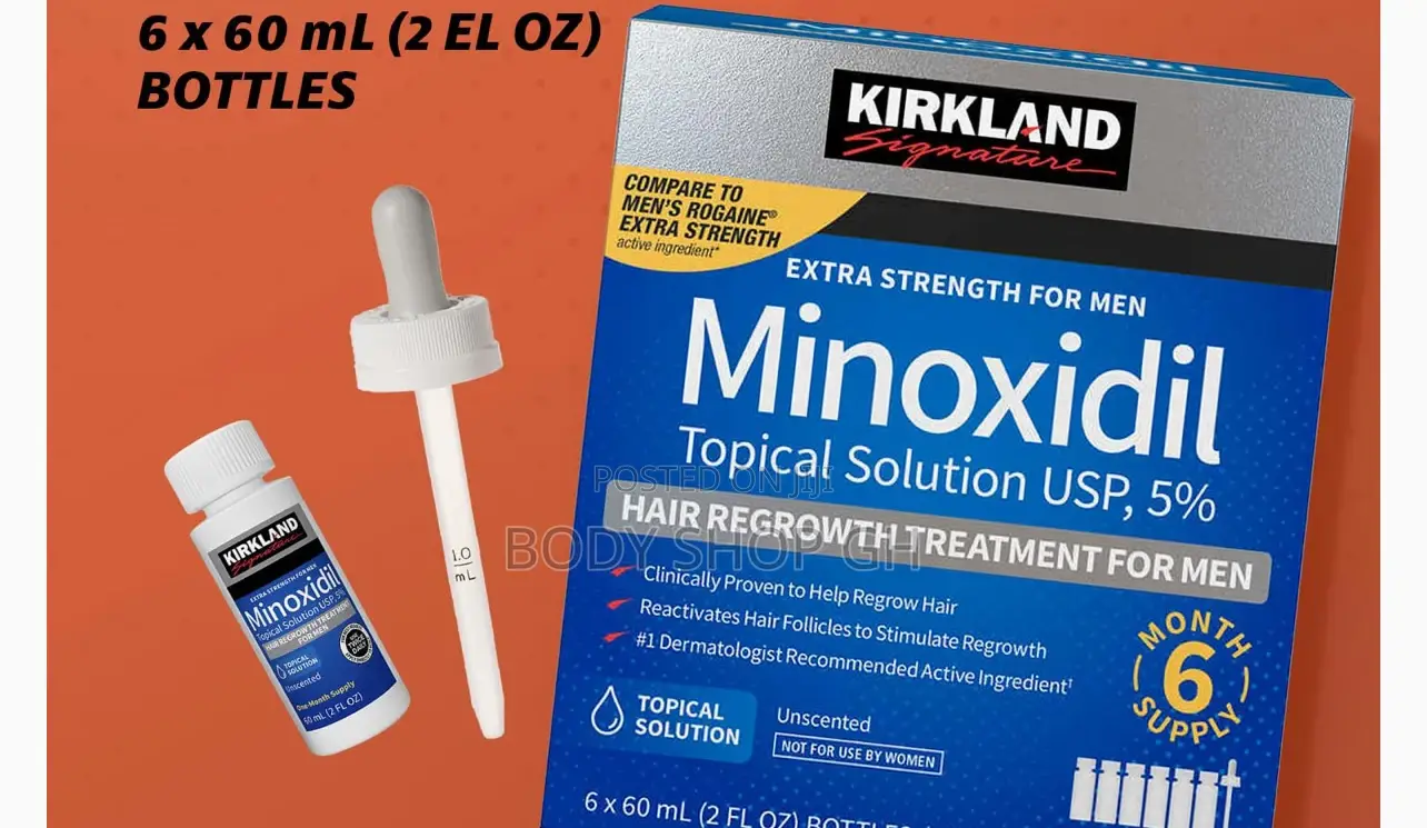 Full Pack - Original Kirkland Minoxidil for Beard + Hairline