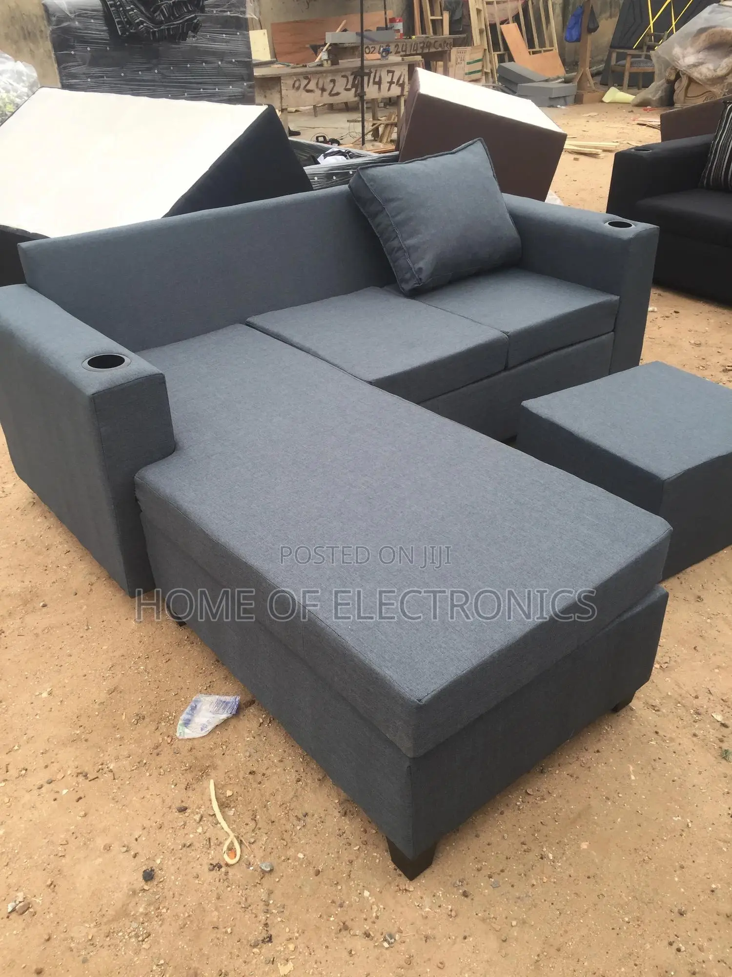 Affordable and Neat L Shaped Sofa Chair