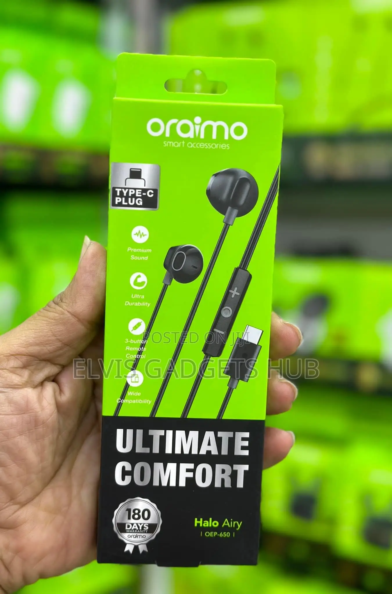 Oraimo OEP 650 Type-C Earpiece