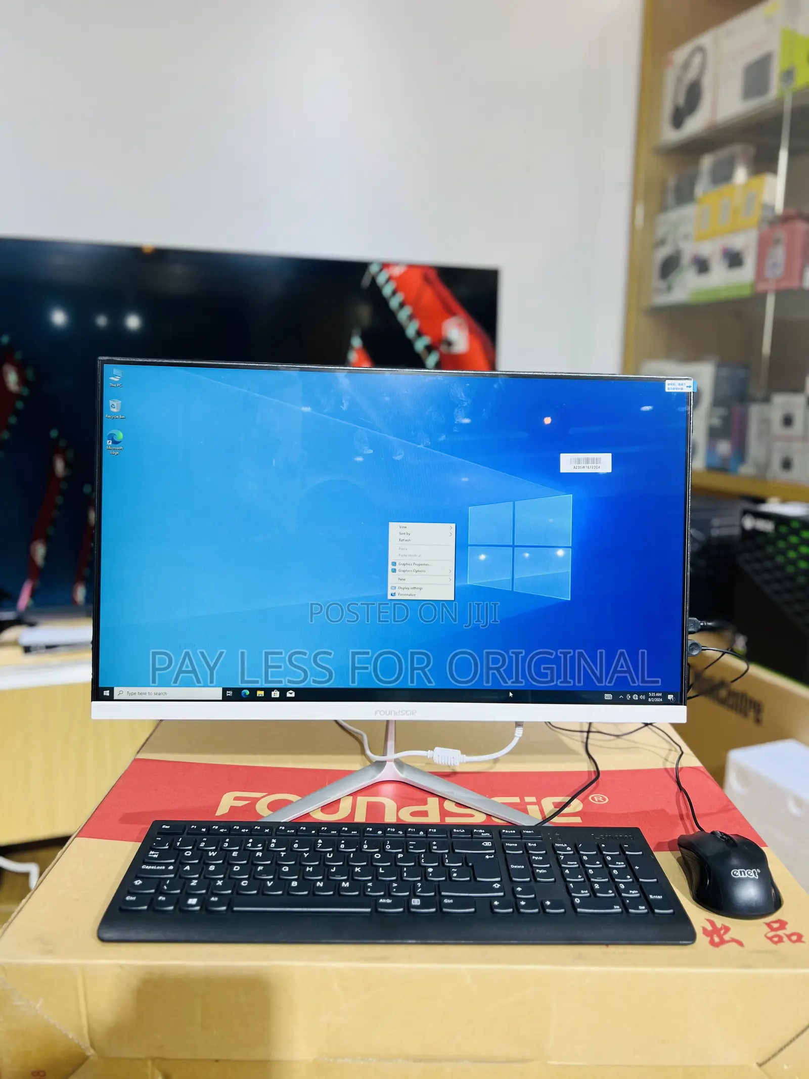 New Desktop Computer 8GB Intel Core I5 SSD 256GB