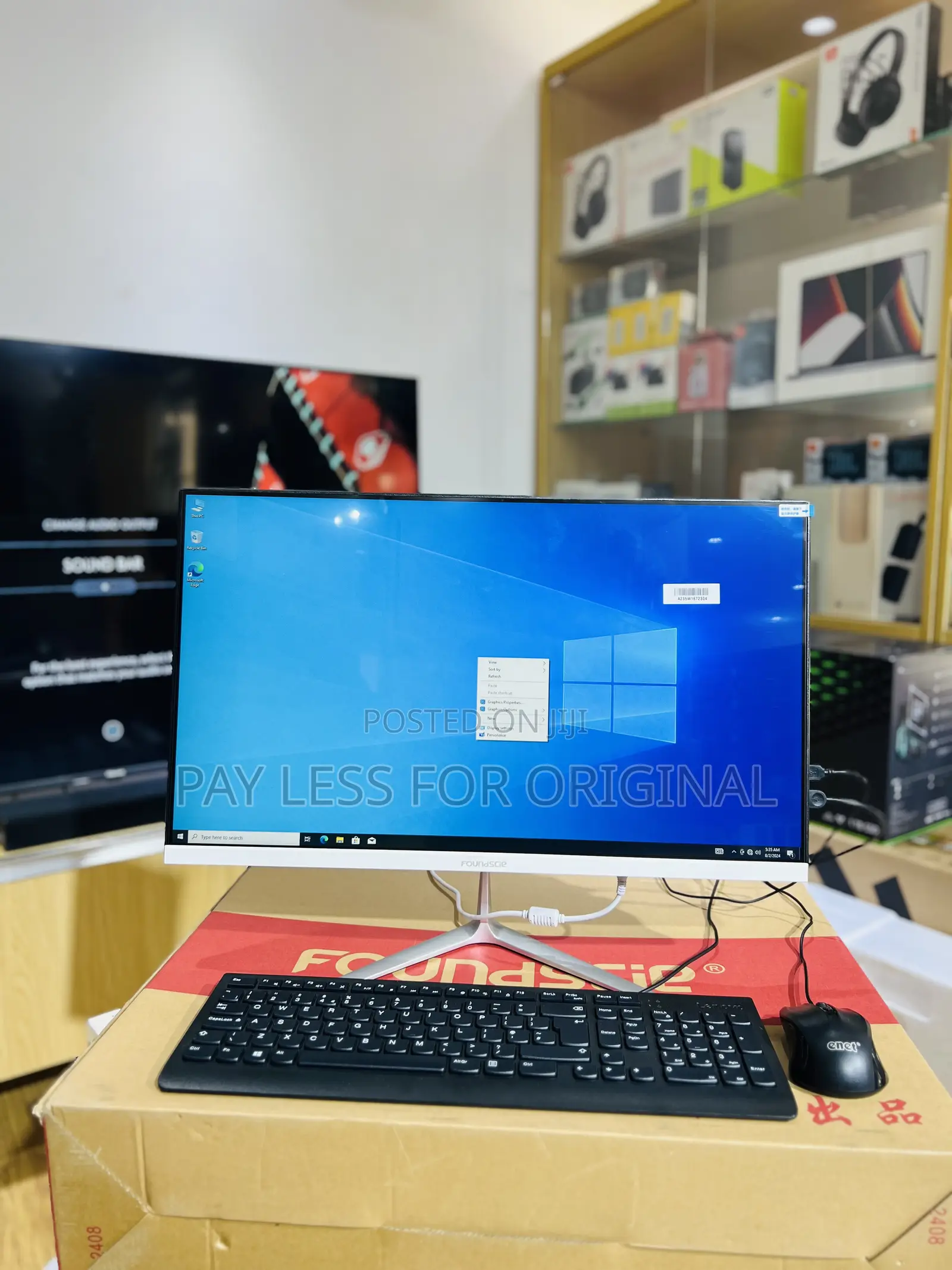 New Desktop Computer 8GB Intel Core I5 SSD 256GB