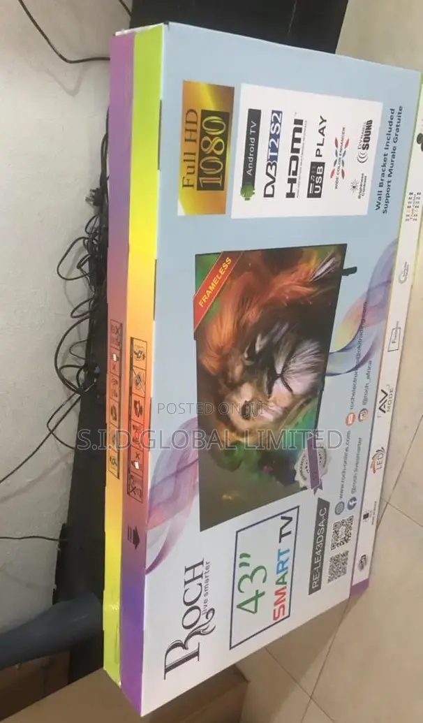 Unveil Roch RH-LE43DSA1-A Smart Led TV Full Hd-43