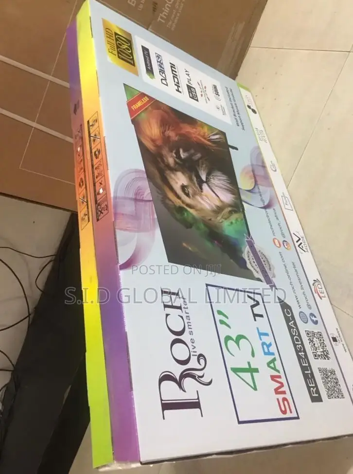 Original Roch RH-LE43DSA1-A Smart Led TV Full Hd-43