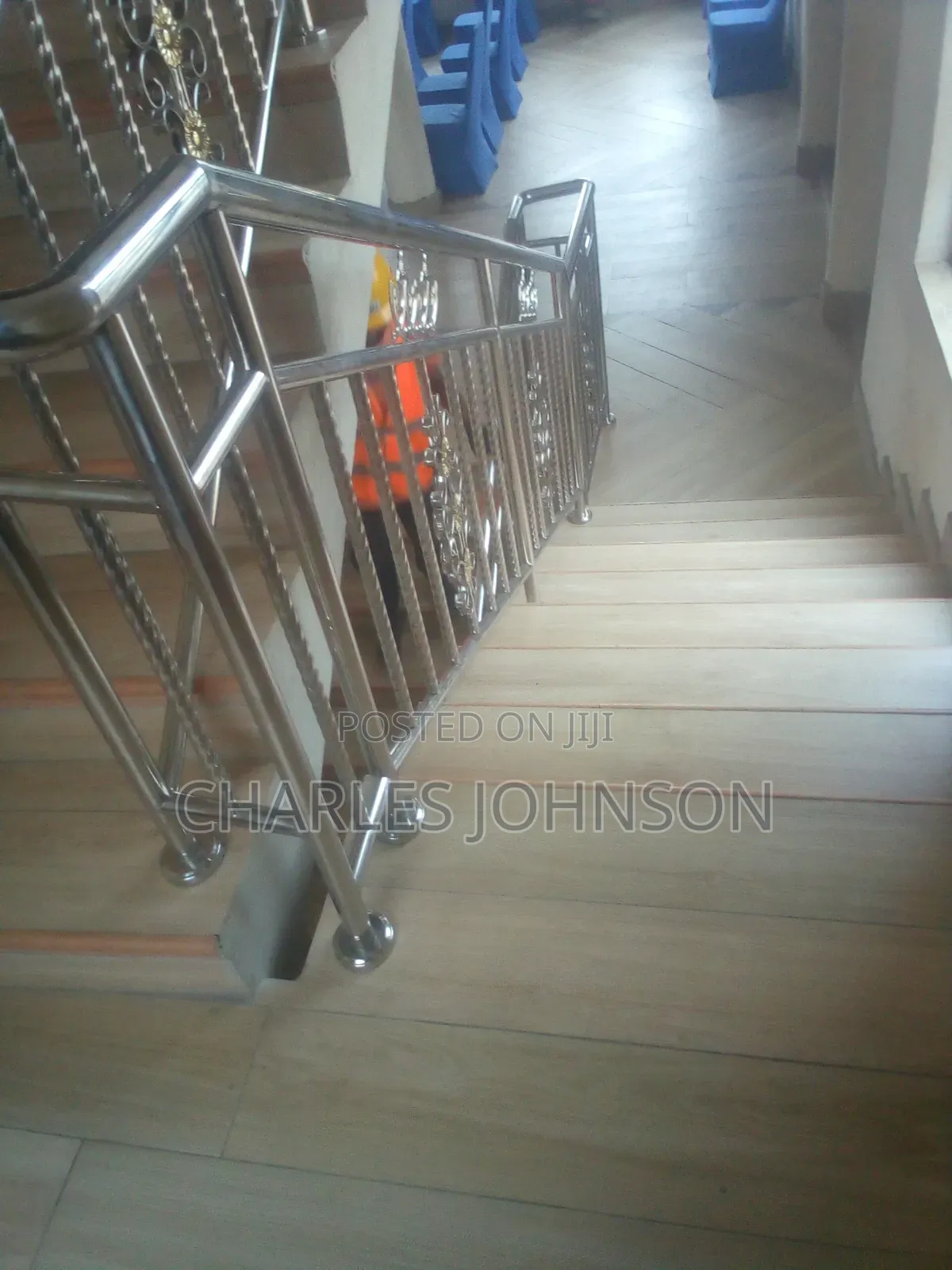 Stainless Step Rails
