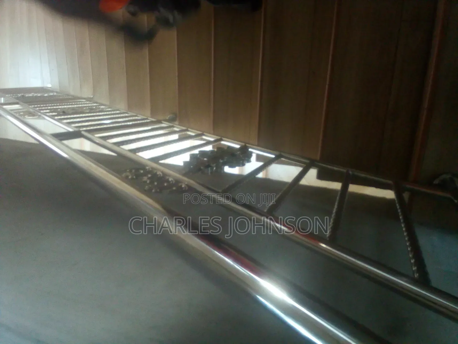 Stainless Step Rails