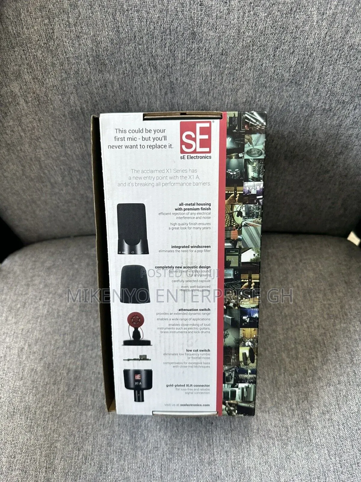 Se Electronics X1 a Large Diaphragm Condenser Microphone