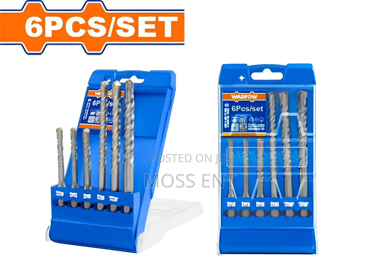 6 PCS SDS Plus Hammer Drill Bits Set - Whd6b06