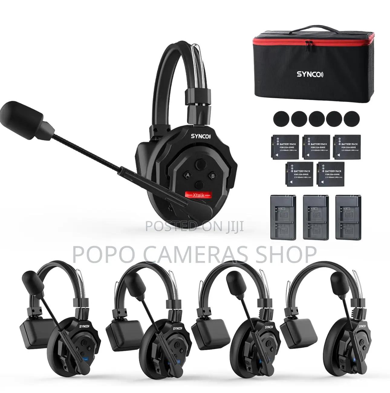 Synco Xtalk X5 Wireless Intercom Headset System