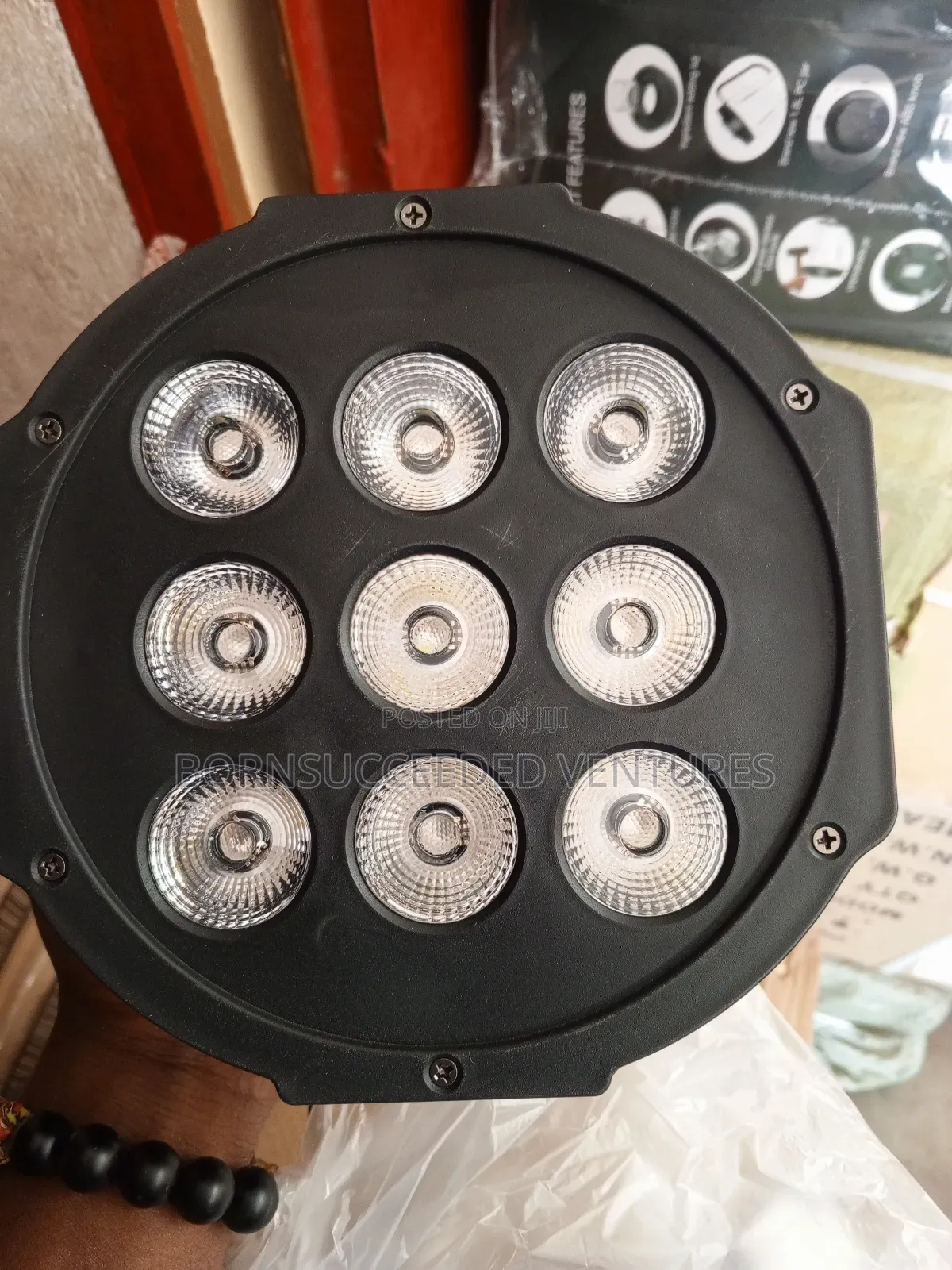 9 Leds Par Stage Light DMX Effect Available