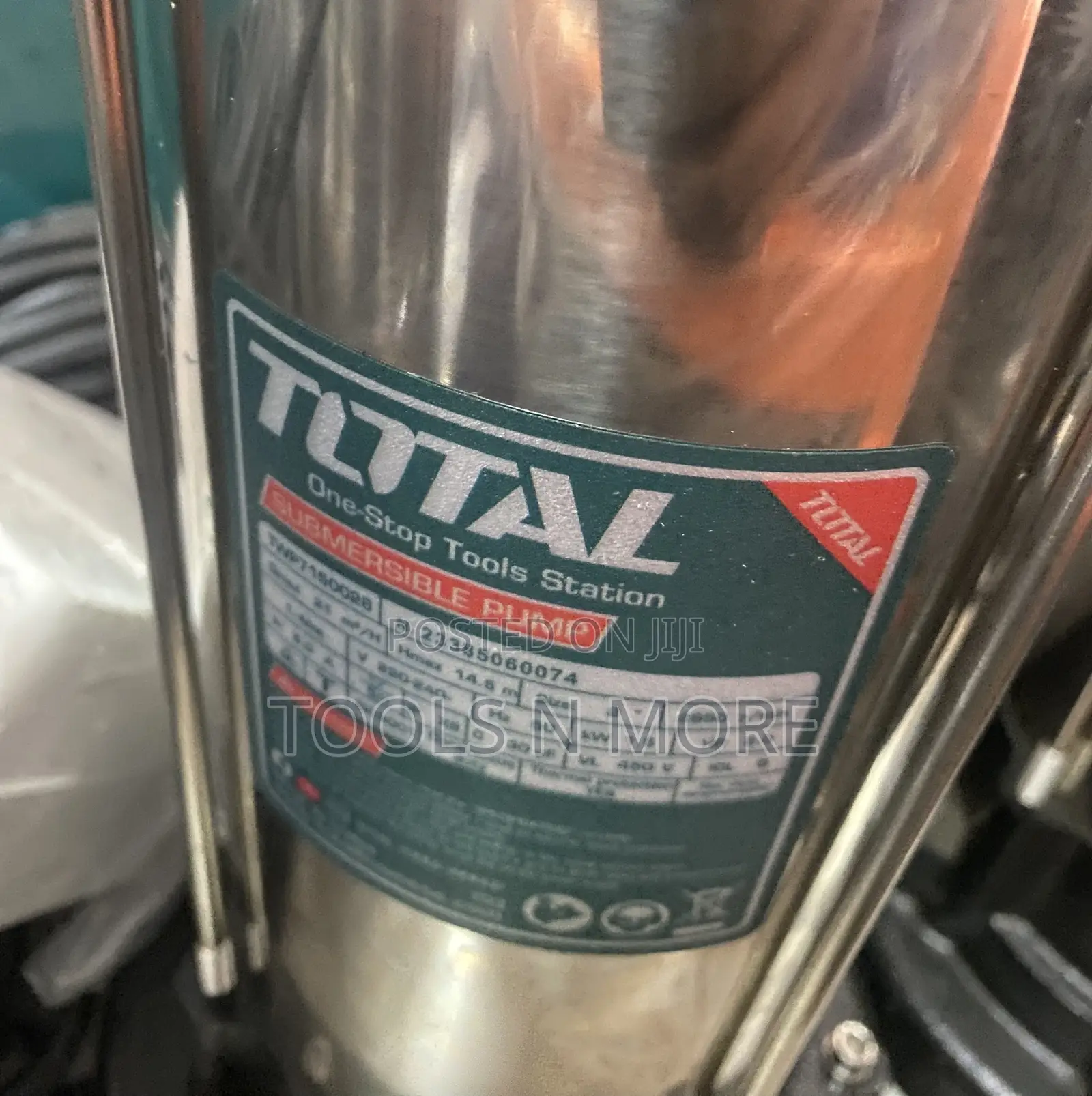 Total Submersible Water Pump 2hp