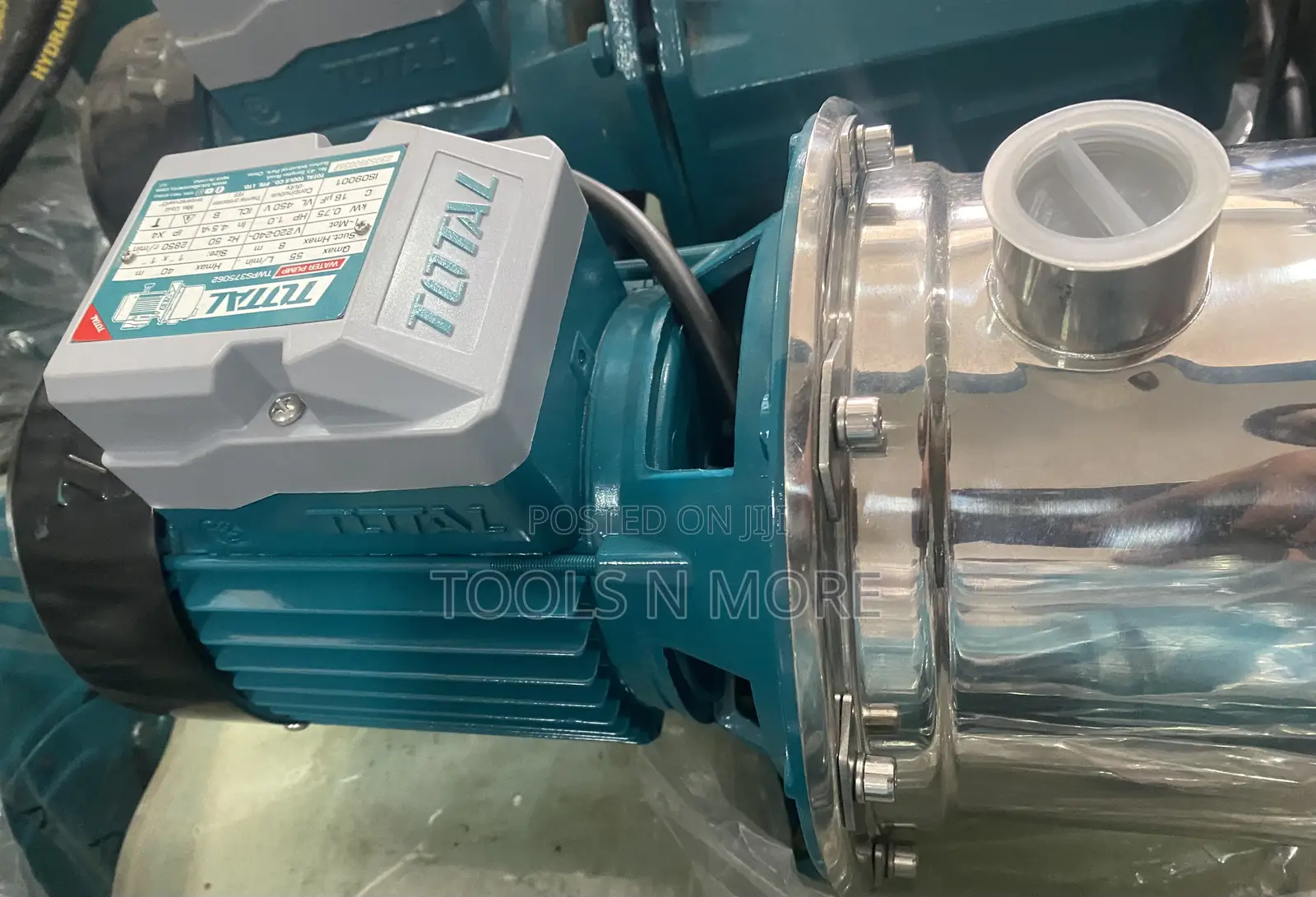 Total Water Pump 1.0hp (Stainless)