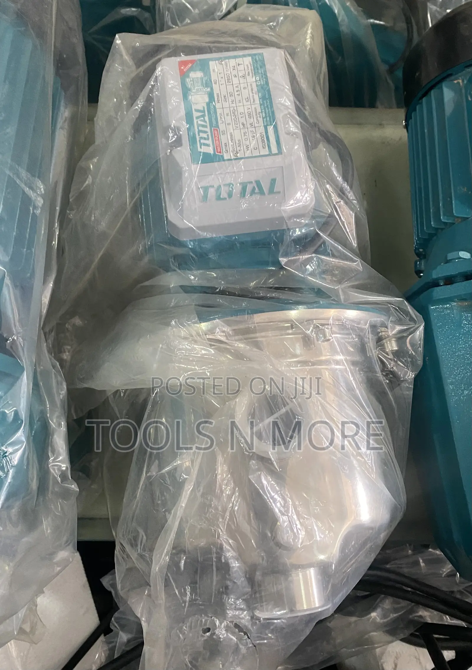 Total Water Pump 1.0hp (Stainless)