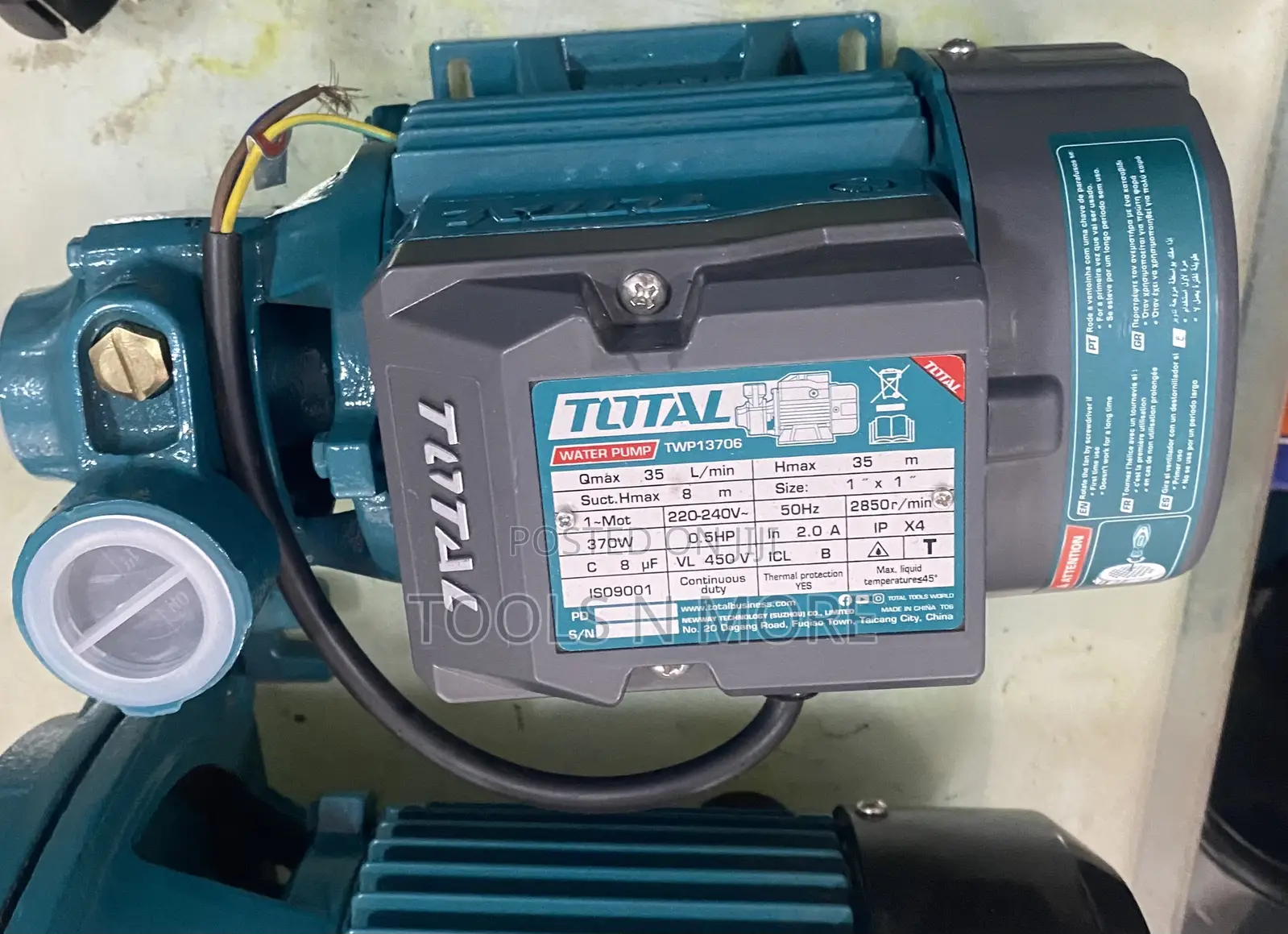 Total Water Pump 0.5hp