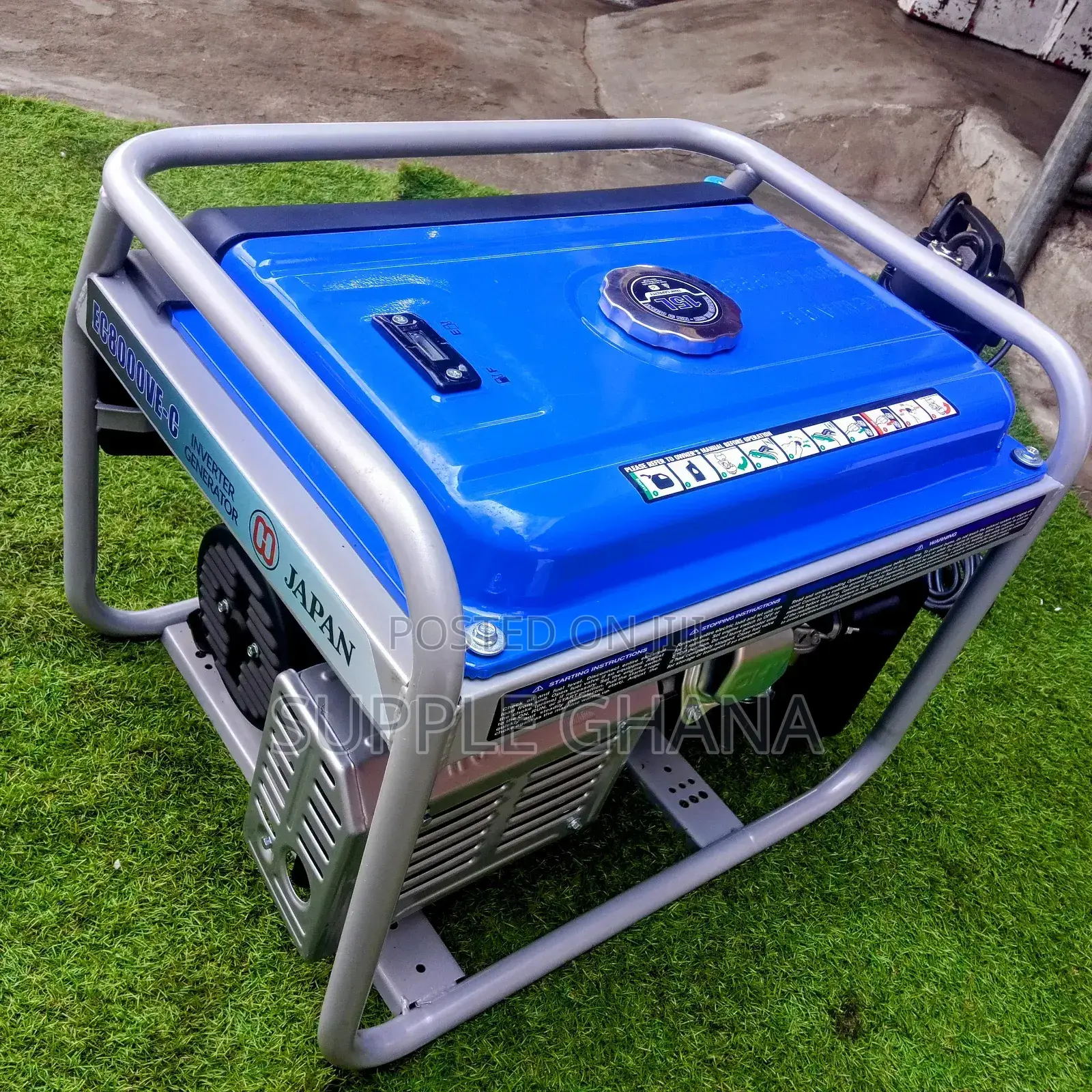 Petrol 7.0kva EC8000VE_C Inverter Generator Kemage Original