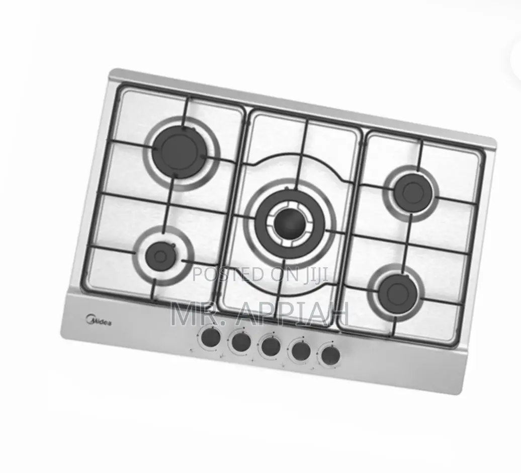 Sleek Midea 90G50ME 5 Gas Burner(Gray).
