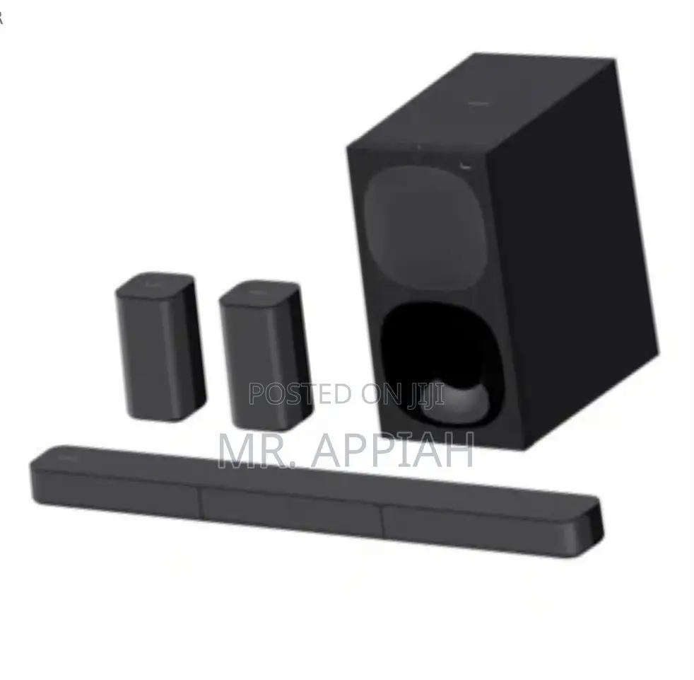 Sleek Sony HT-S20R 5.1channel Bluetooth Sound Bar System.