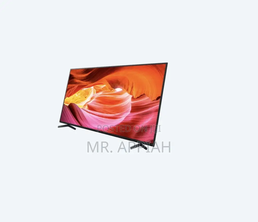 Sleek Sony KD-55X75K 55 Inch Ultra Hd Smart Television.