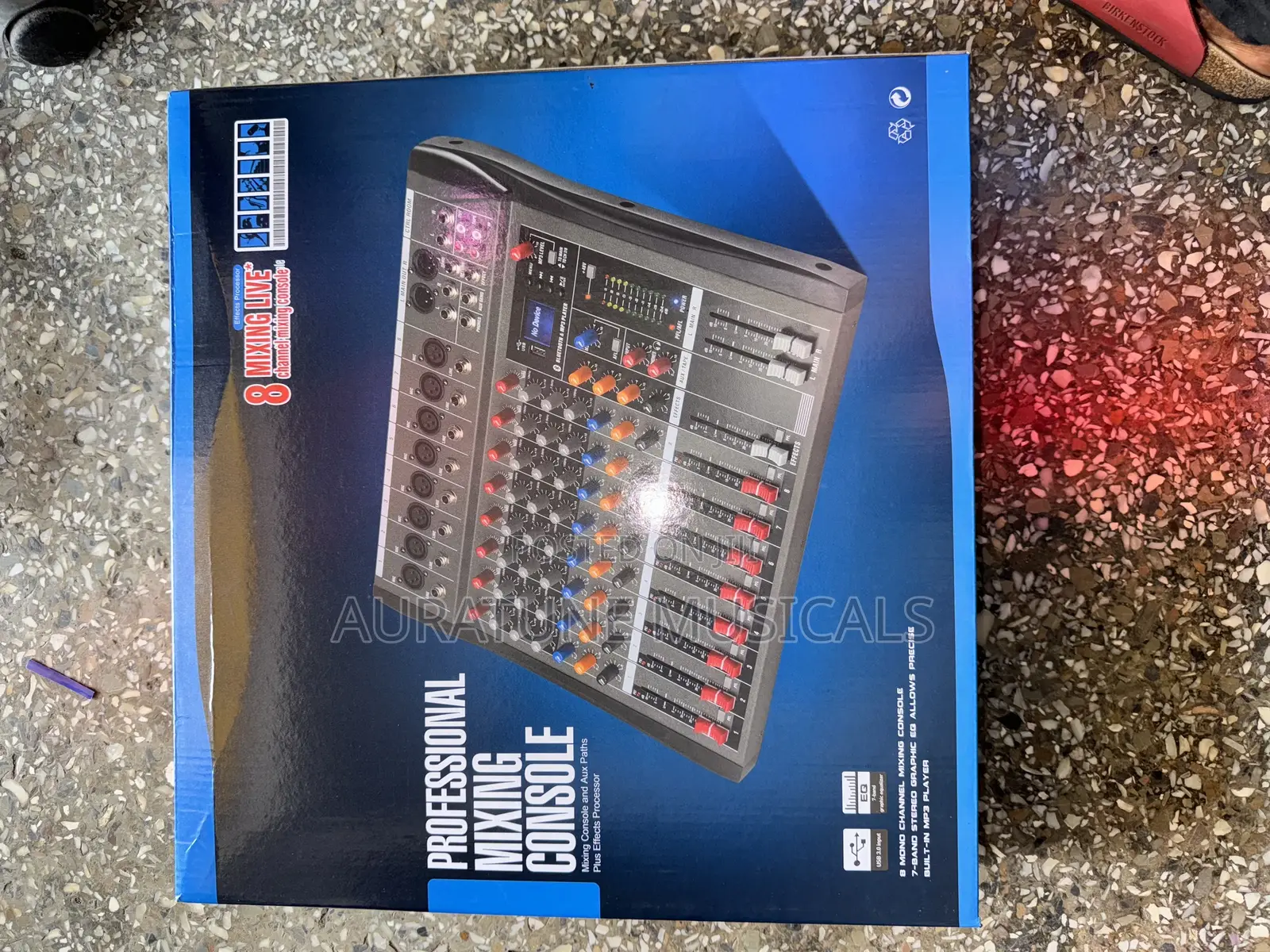 Yamaha 8 Channel Raw Mixer