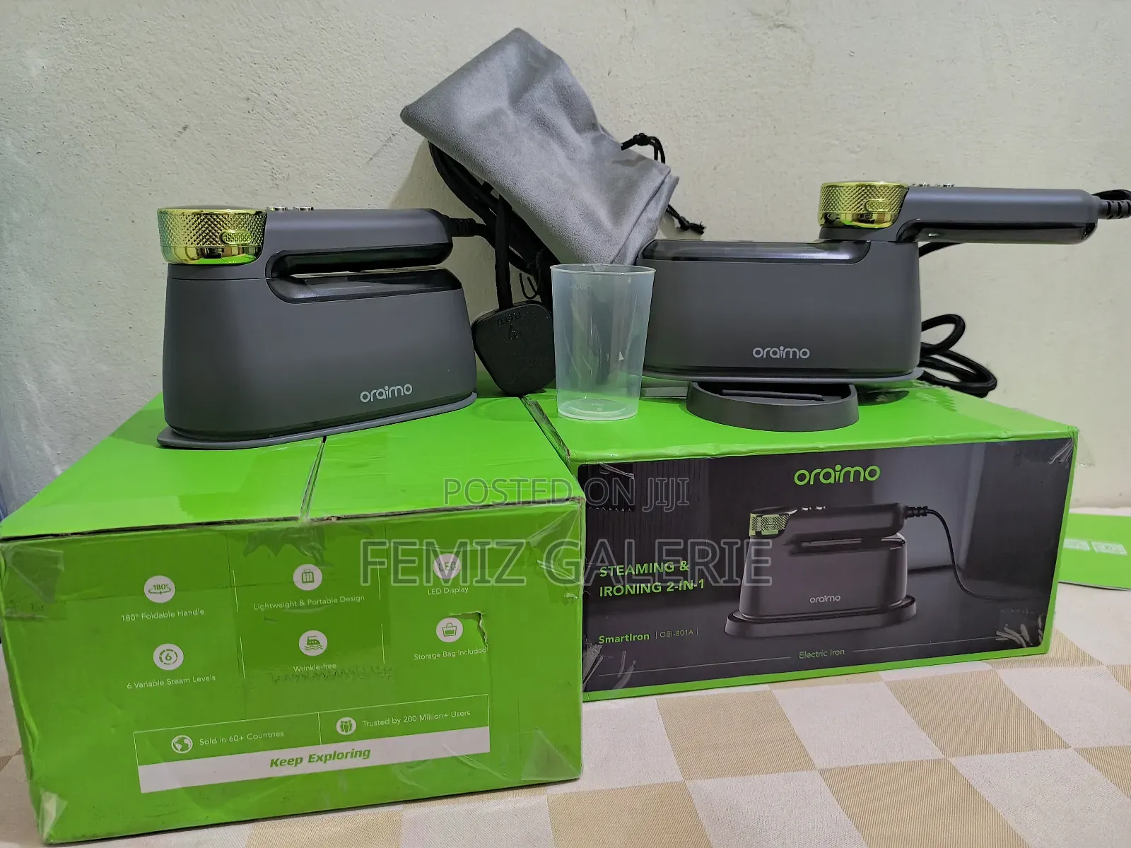 Oraimo Smart Iron 1740w Electric Iron