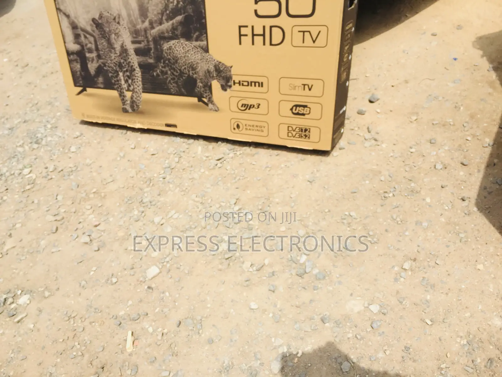 Slim FHD Satellite Image Nasco 50” Television