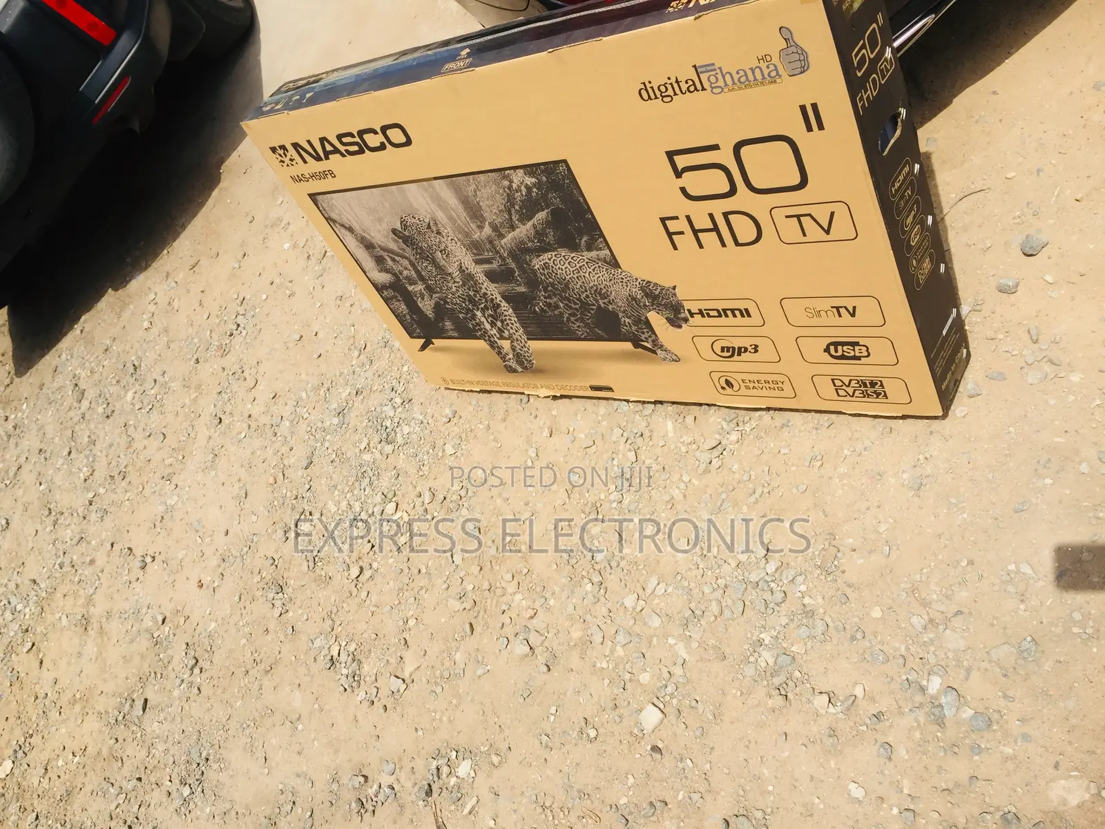 Wireless Bluetooth Nasco FHD 50”Television