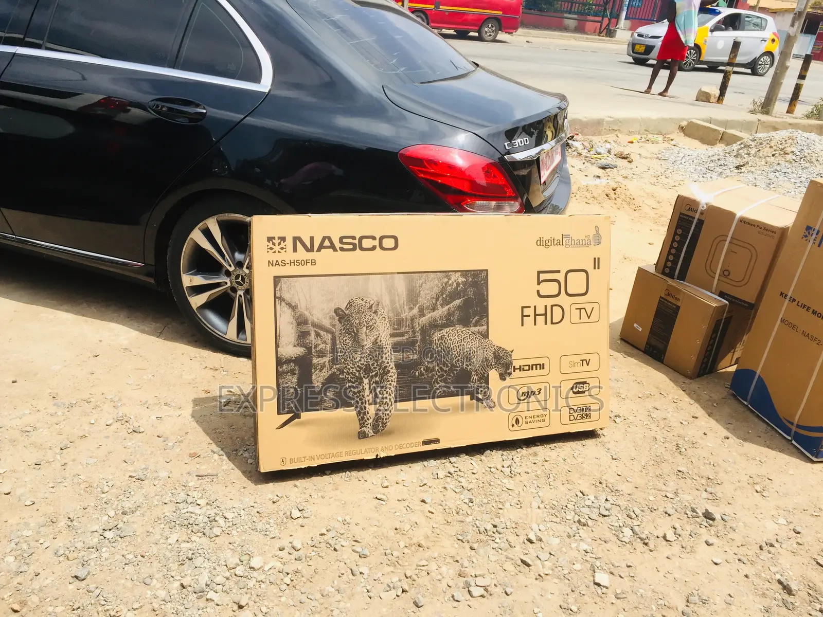 Duration Slim FHD Satellite Screen 50”Nasco.