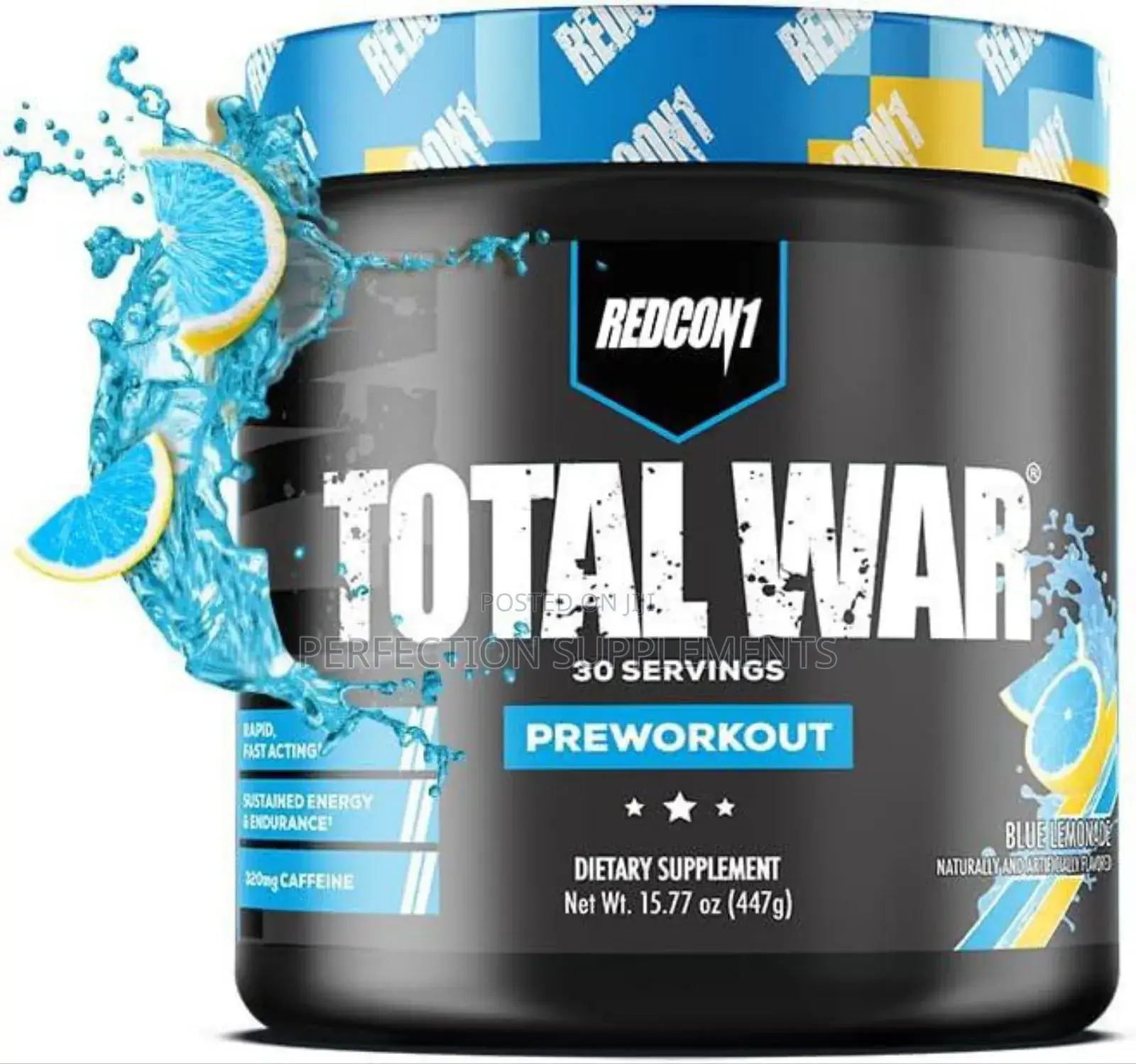 Total War Pre-Workout: For Energy, Strength and Endurance
