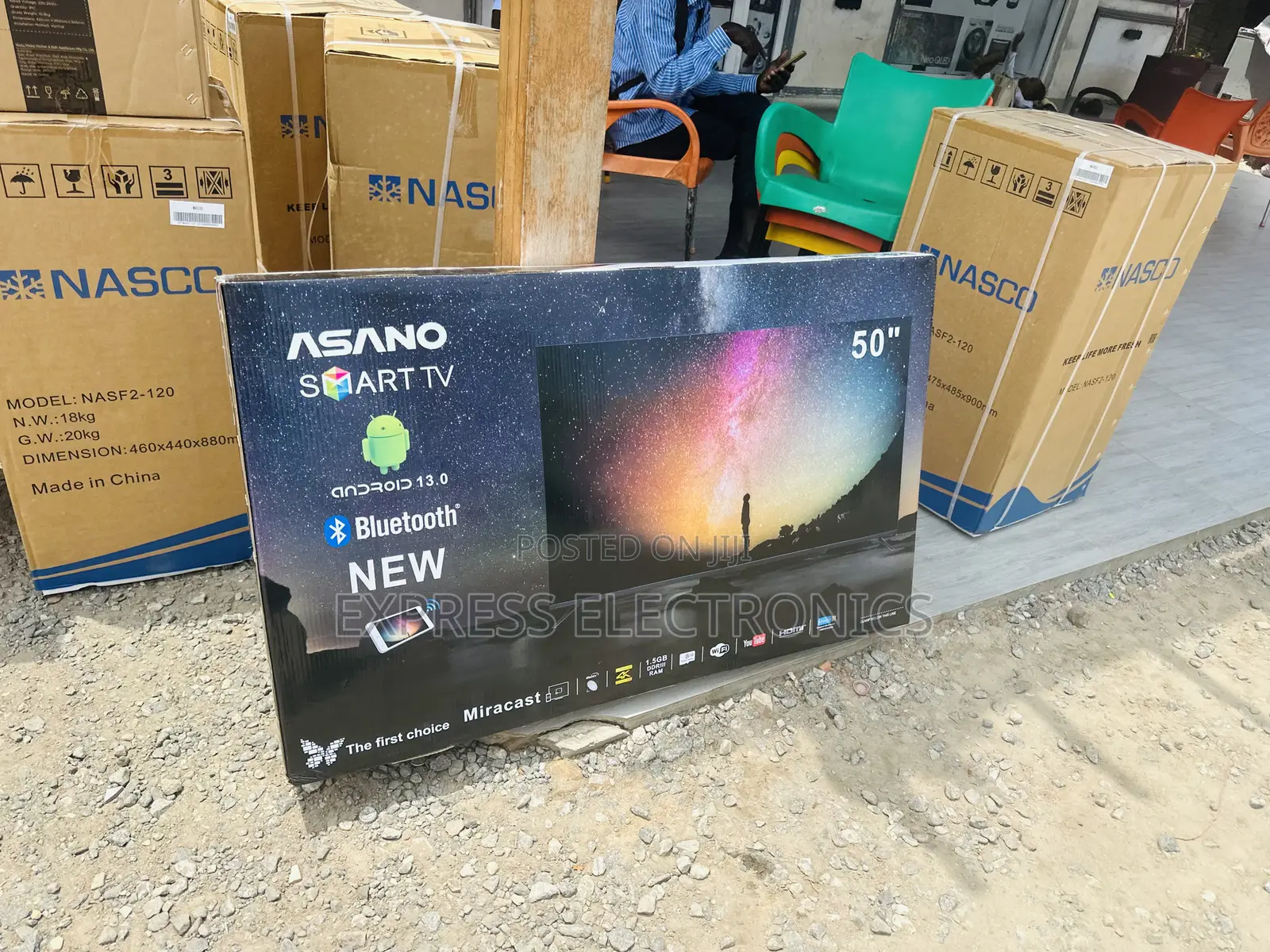 Affordable Price UHD Smart Asano 50” Television