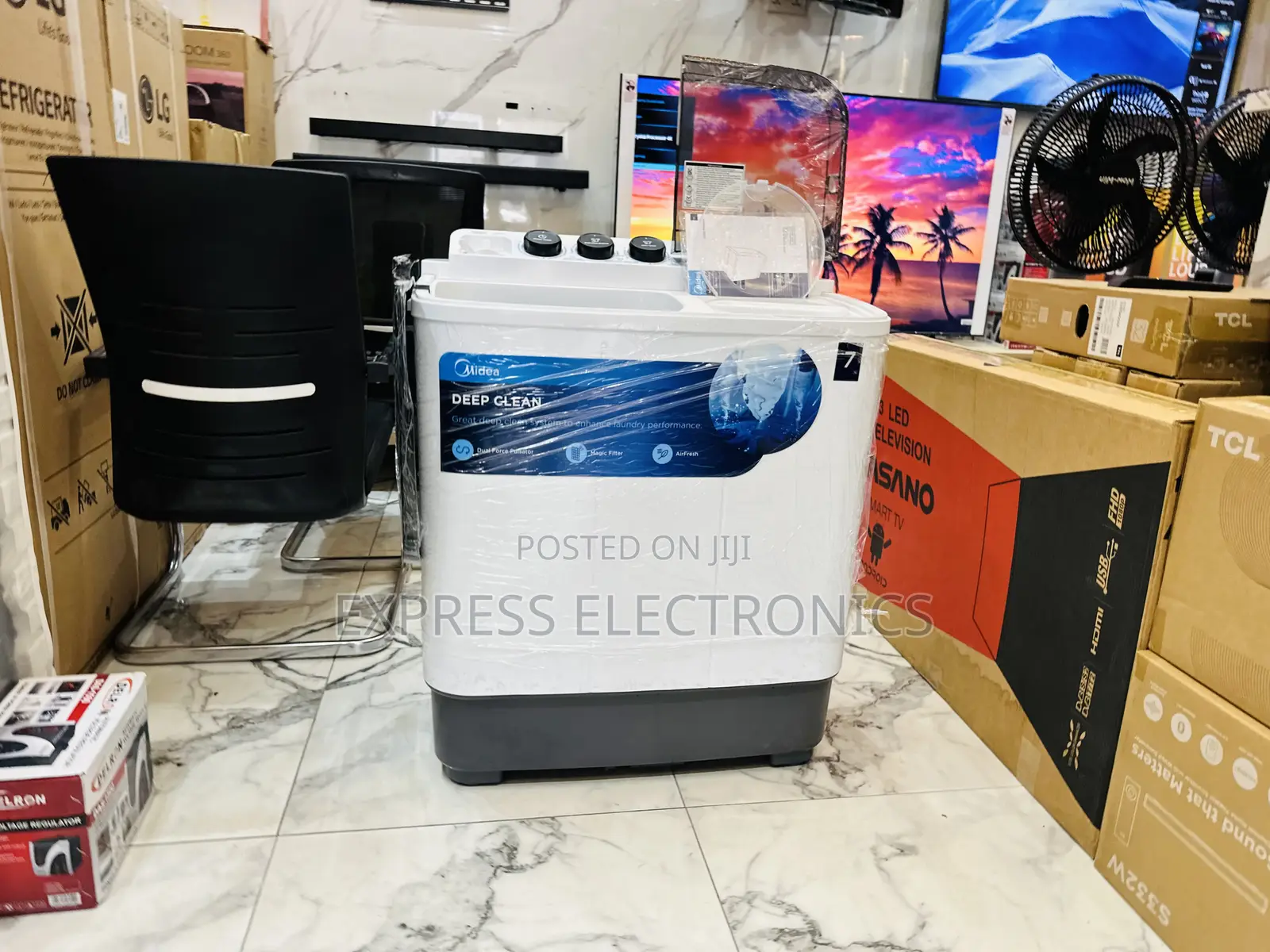 High Quality Washing Machine 7kg Top Load MIDEA