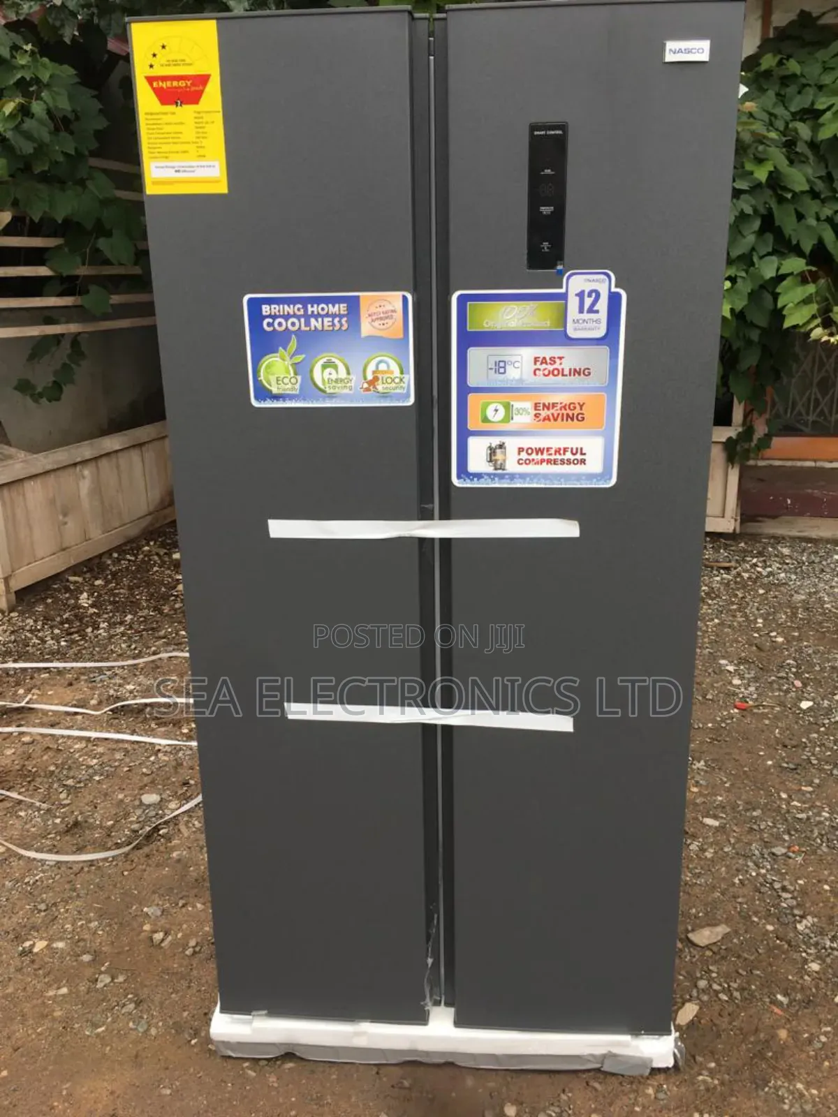 Fastest Cooling Nasco Refrigerator Side by Side 348LTR