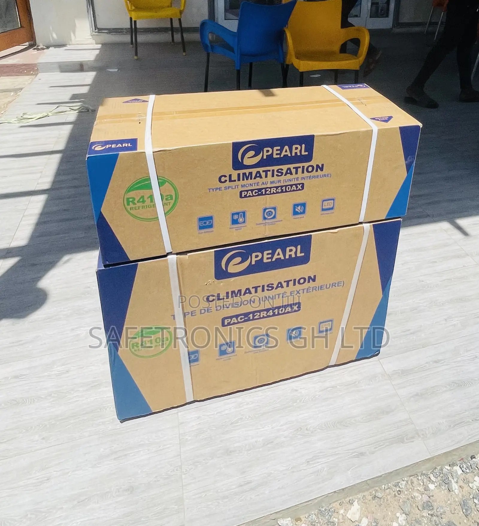 2.0hp R410 Gas Pearl White AC
