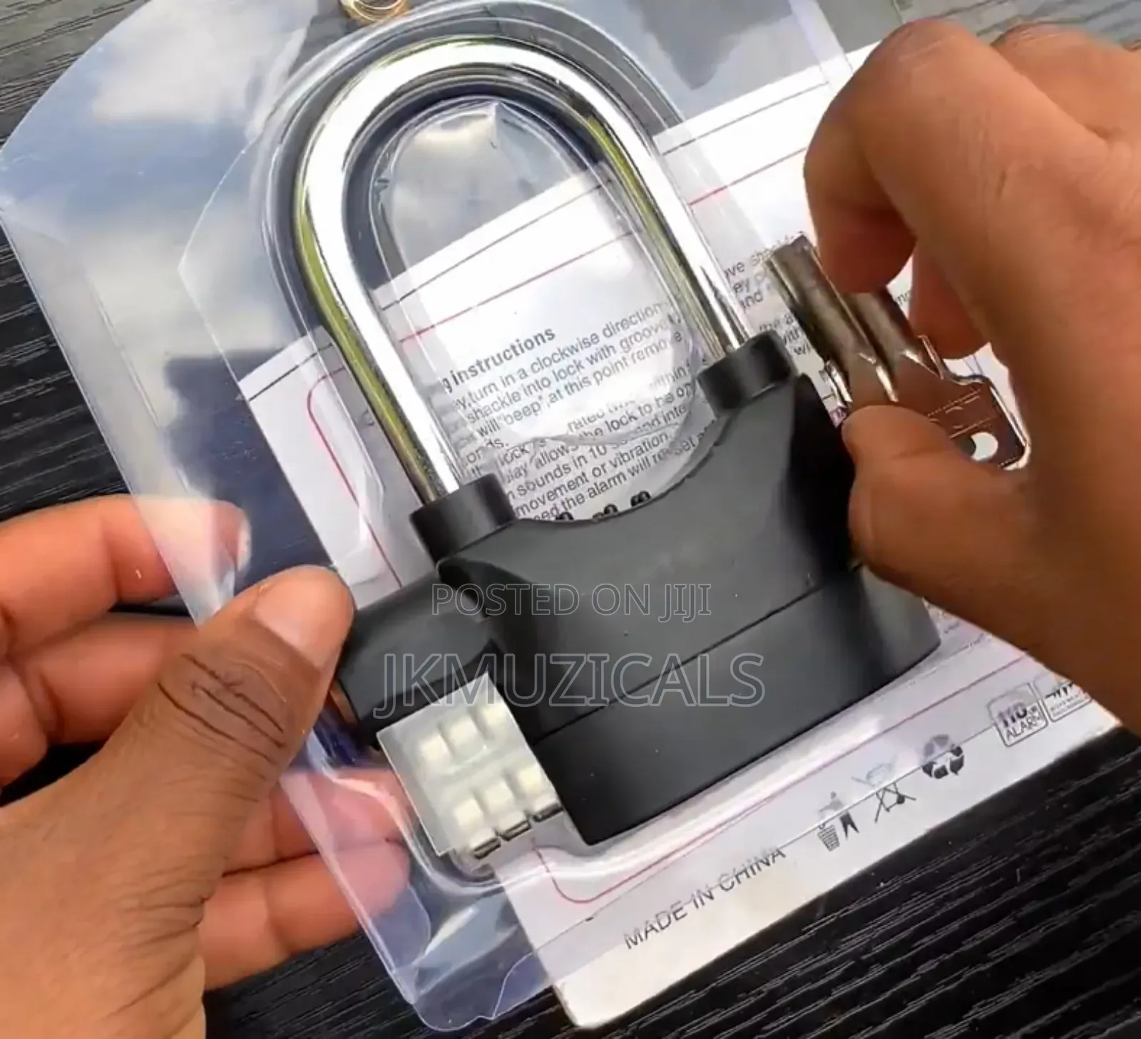 Alarm Padlocks_ Antitheft_ Security Lock