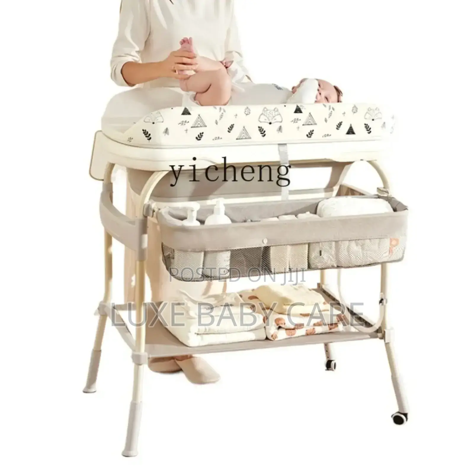 3 IN 1 Baby Bathtub, Changing Table, Storage Rack UNIT
