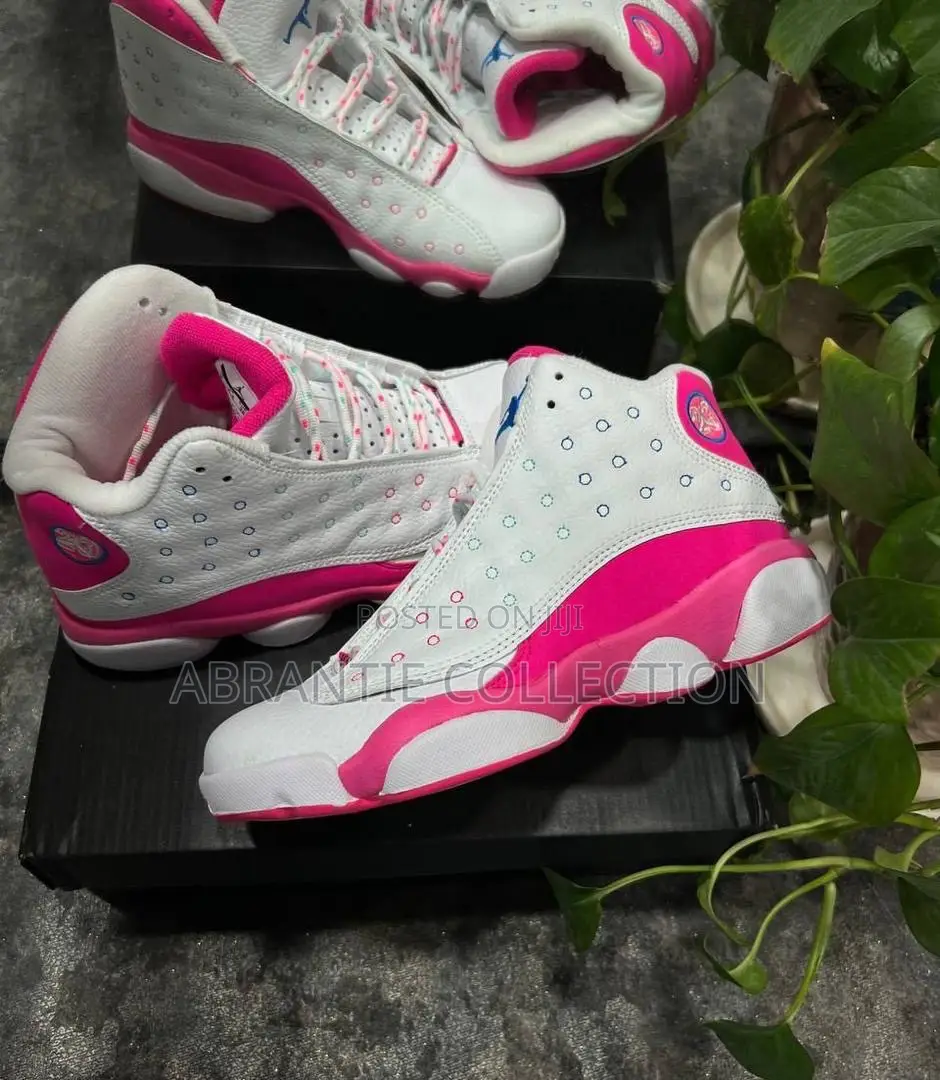 Air Jordan Retro 13 White/Pink