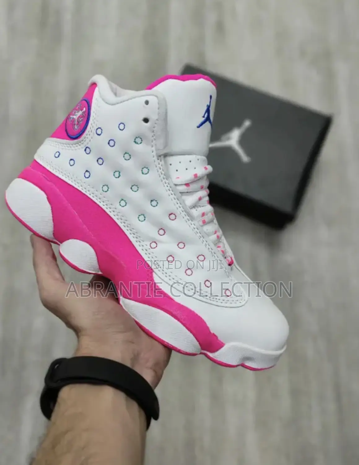 Air Jordan Retro 13 White/Pink