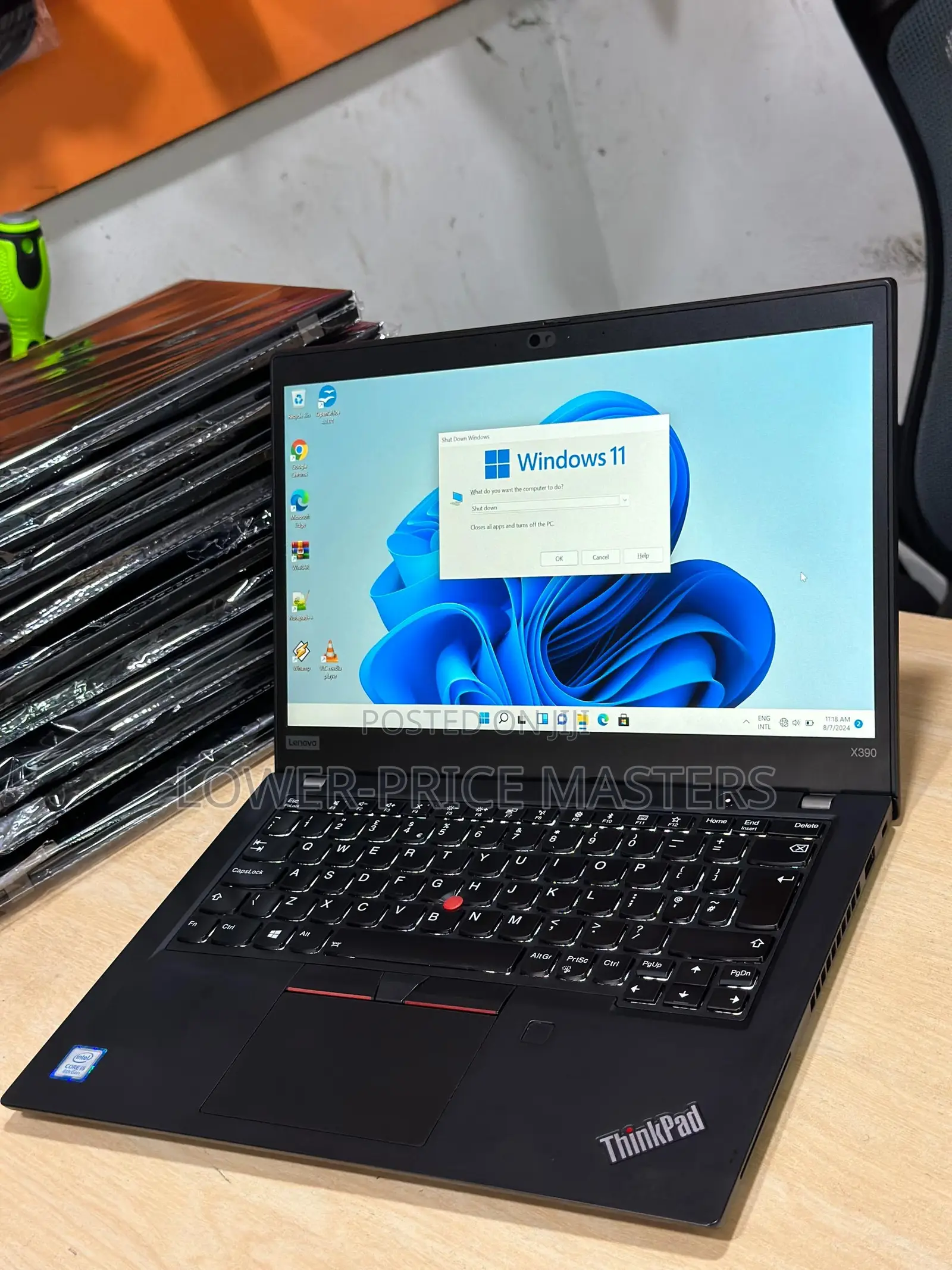 New Laptop Lenovo ThinkPad X390 8GB Intel Core I5 SSD 256GB