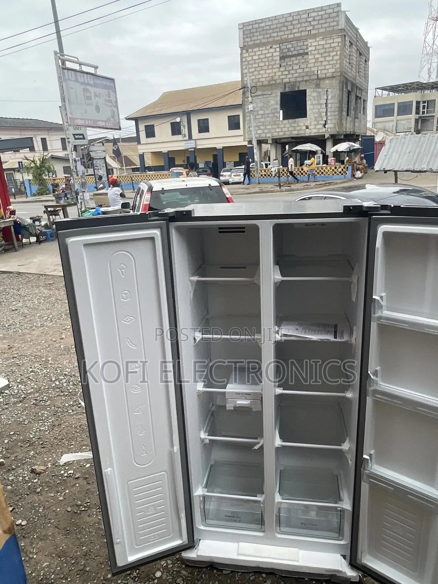 Purchase Nasco NASF2-66.1FF 348 Litre Side-by-Side Fridge