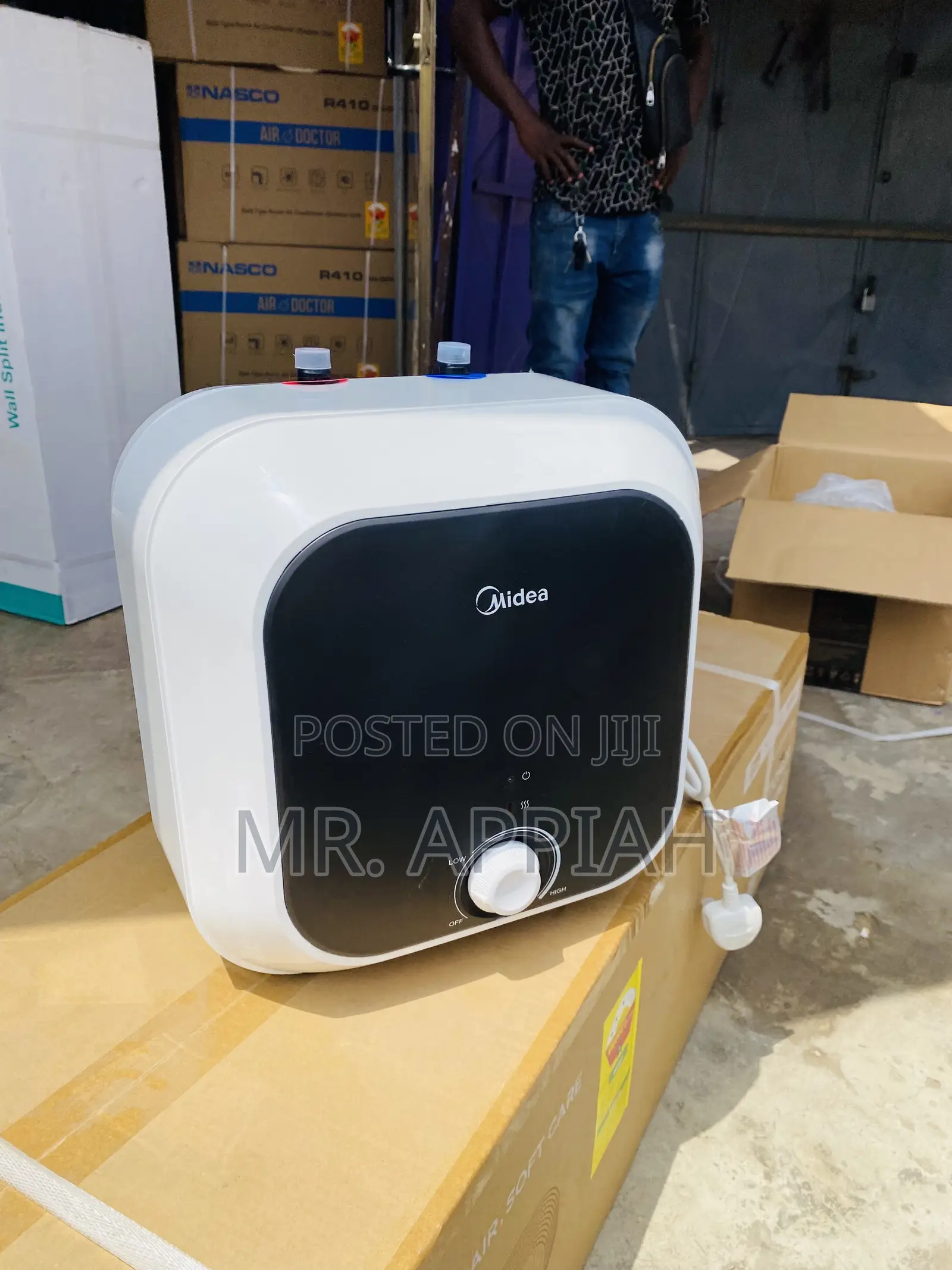 Check Out Original Midea 15ltr Electric Water Heater.