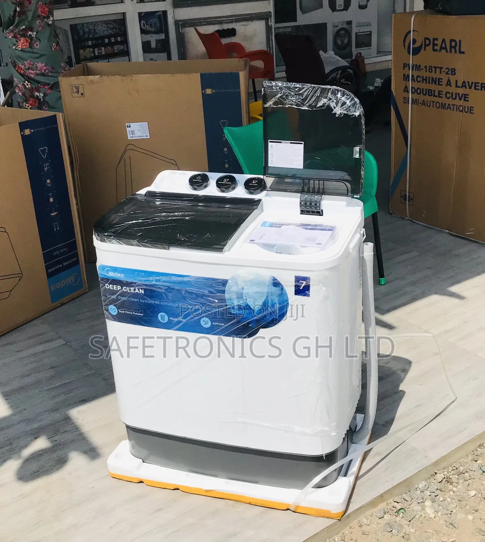 Twintub Quality Midea 7kg Topload Semiautomatic Washer 
