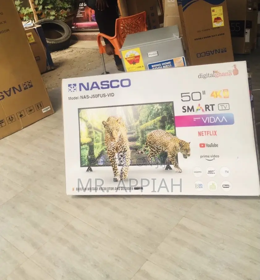 Check Out Nasco 50 Inch Uhd Smart Television.
